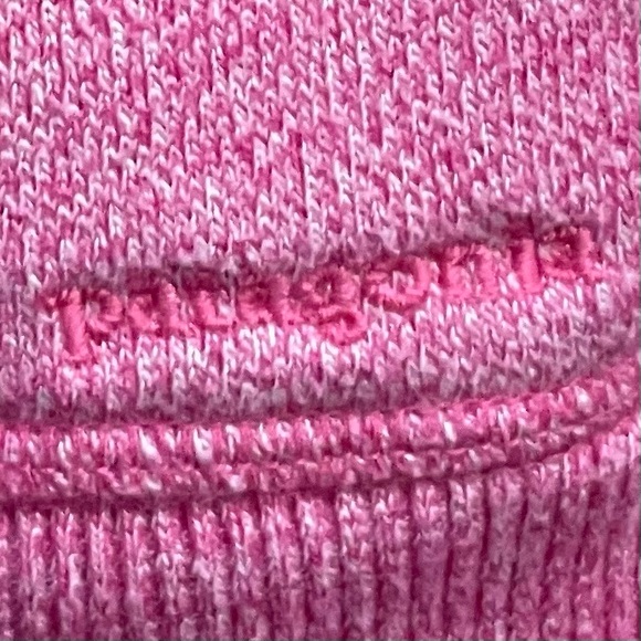Women’s Pink Patagonia Cloud Stack Full Zip Hoodie Heathered Fleece size medium - Picture 9 of 13